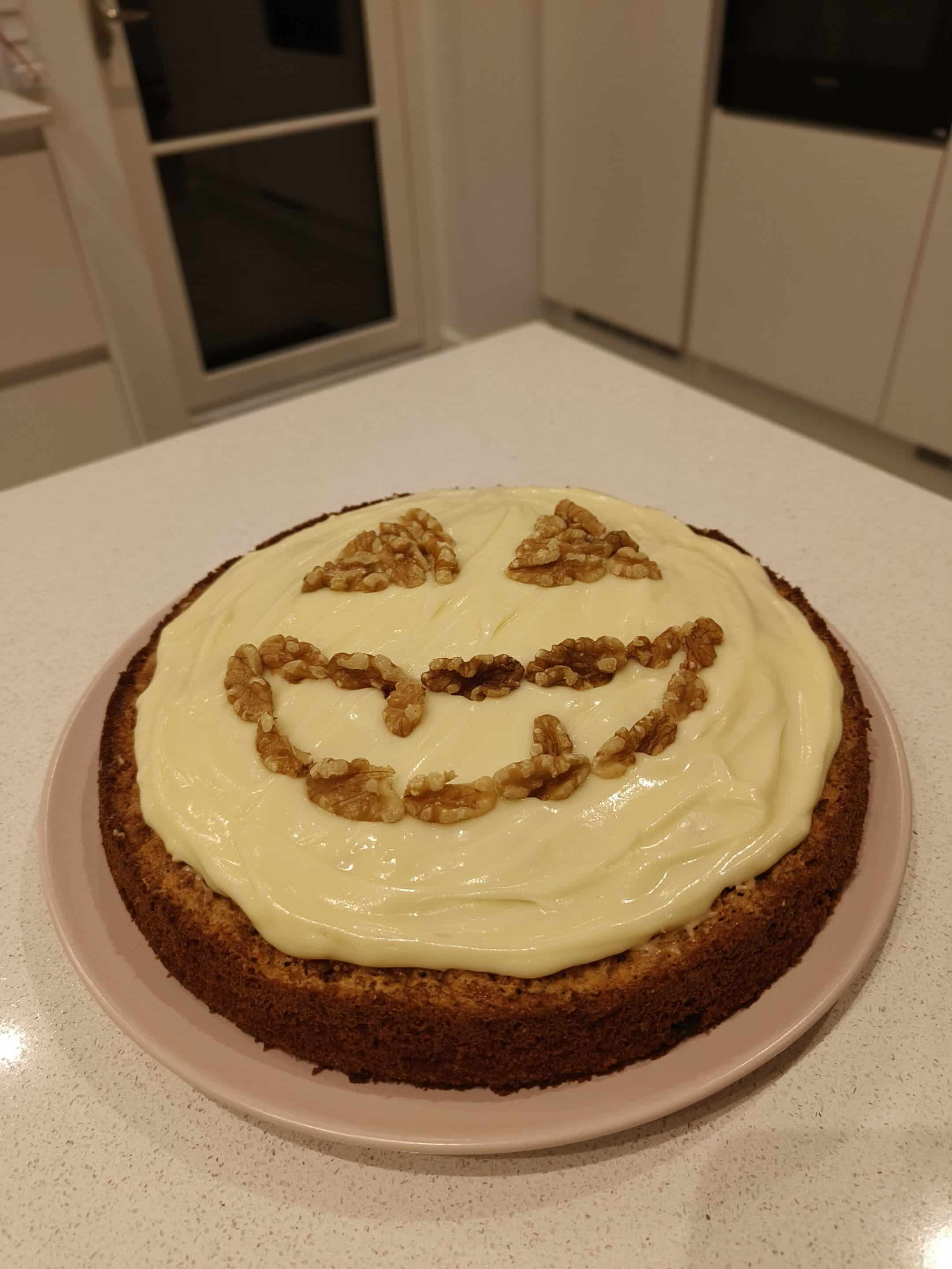 Glutenfri halloween kage