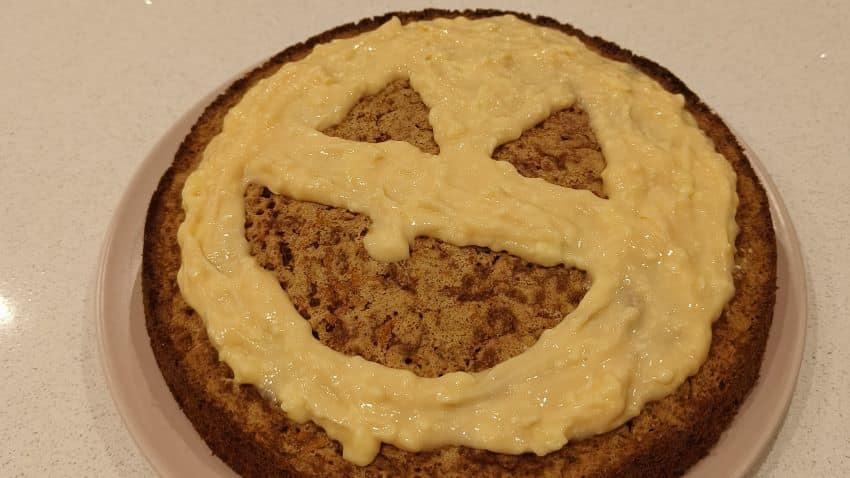 Glutenfri halloween kage